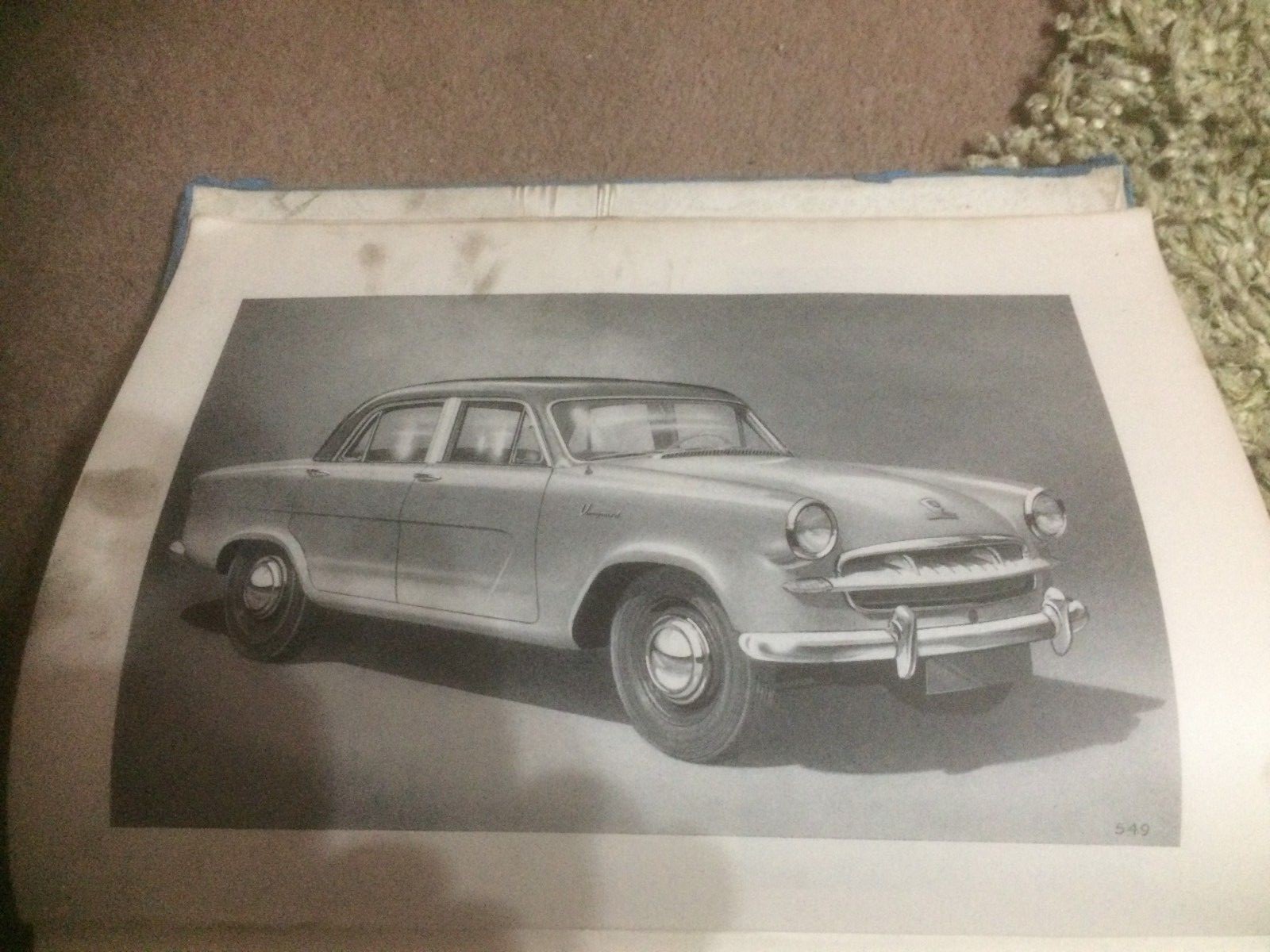 STANDARD VANGUARD SERIES III SERVICE INSTRUCTION MANUAL -FACTORY WORKSHOP MANUAL image 2