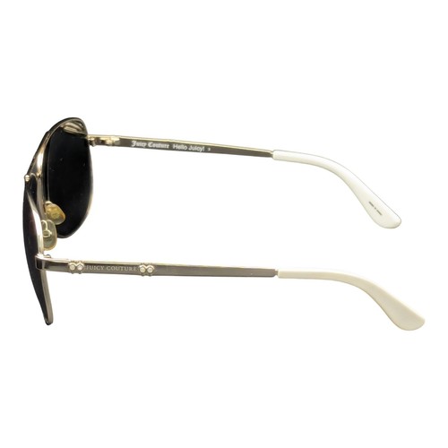 Juicy Couture Aviator Sunglasses White Gold Frame Blue Lens 59MM JU 589/S 3YGJO - Bild 7 von 10