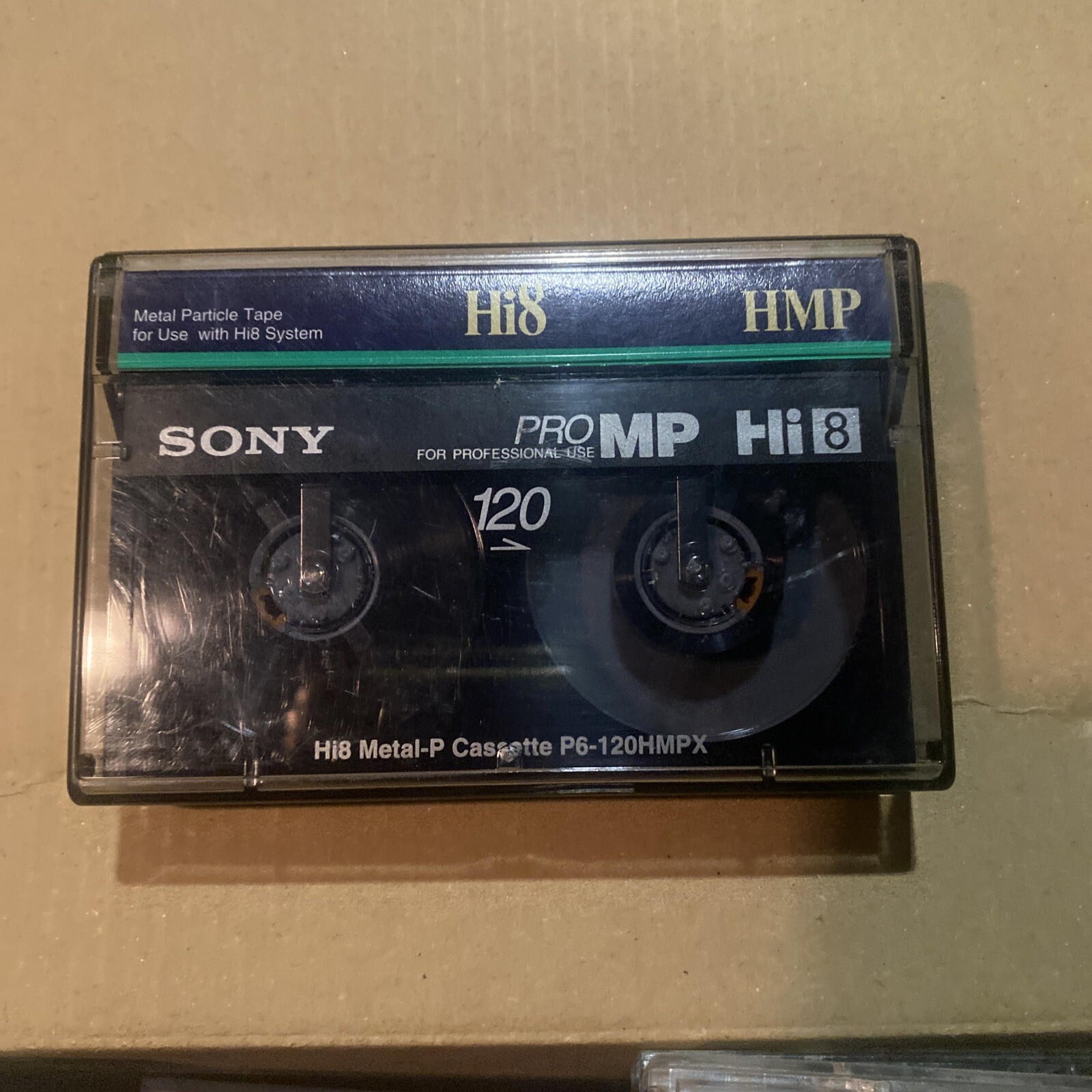 SONY P6120HMPX Hi8 ProMP Metal Particle Tape Pro Video Cassette eBay