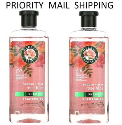 (2 Pack) Herbal Essences - Rose Hips - SHAMPOO - 13.5 oz - PRIORITY MAIL