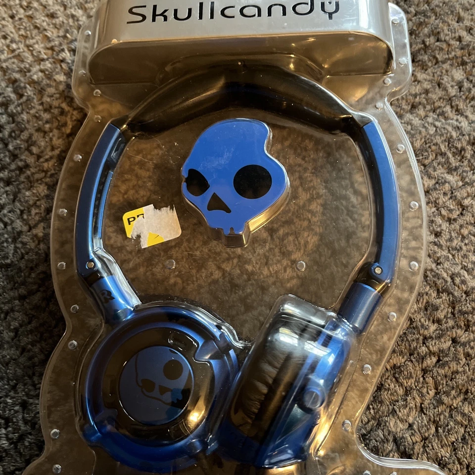 NOS Skullcandy Lowrider for XBOX 360 Over Ear 40mm Headphones Lightweight Blue - Image 4 of 4