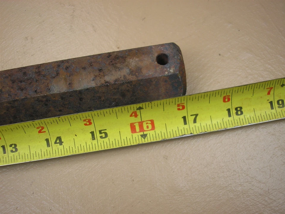 Eje de arado giratorio para tractor Gravely Walk-Behind L LI L8 - 17" de largo 1-1/4" de diámetro Foto 2 de 2