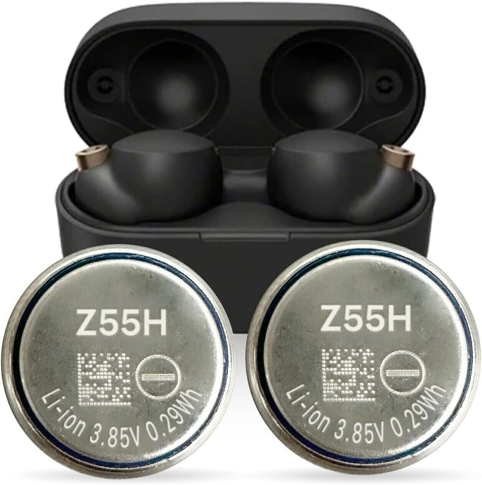 2Pcs ZeniPower Z55H Replacement Batteries for Sony WF-1000XM4 Earbuds  