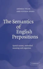 The Semantics of English Prepositions: Spatial Scenes, Embodied Meaning, and Cog