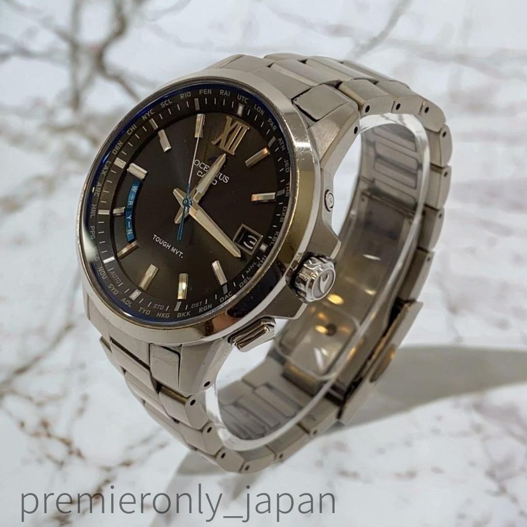 CASIO OCEANUS OCW-T150 OCW-T150-1AJF Solar Radio Watch Men