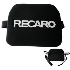 1pcs Recaro Black Headrest Tuning Pad For Head Rest Cushion Bucket Racing Seat