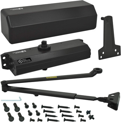 Nuk3Y 9000 Series Grade 1 Heavy Duty Door Closer, Multi-Mount, Adjustable Siz...