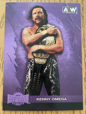 Kenny Omega Purple Spectrum Parallel AEW Metal Universe SkyBox 115/199 2022