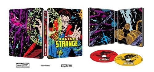 Doctor Strange w. Mondo X #41 Steelbook (4K UHD + Blu-ray + Digital) *NEW* - Picture 4 of 4