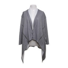 Khujo, Strickjacke, Damen, Größe: M, Grau, Elasthan/Polyester, Fischgräte #sw7