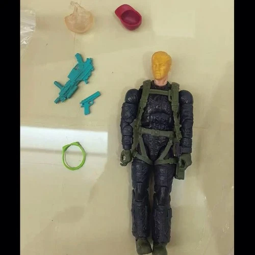 6" Prototype GI Joe Rip Cord Night Force Figure TestShot G.I. Toy 143 HasLab Toy