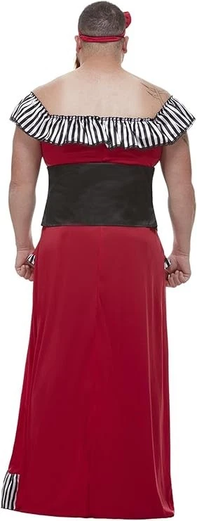 Bearded Lady Mens Costume by Smiffy's Drag Circus Theme Freakshow  - Image 2 of 2