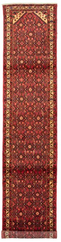 Vintage Hand-knotted Runner Rug 2'8" x 12'10" Traditional Wool Carpet