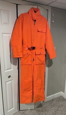 Winchester Conceal Men's M Blaze Orange Insulated Workwear Coveralls  Hunting M