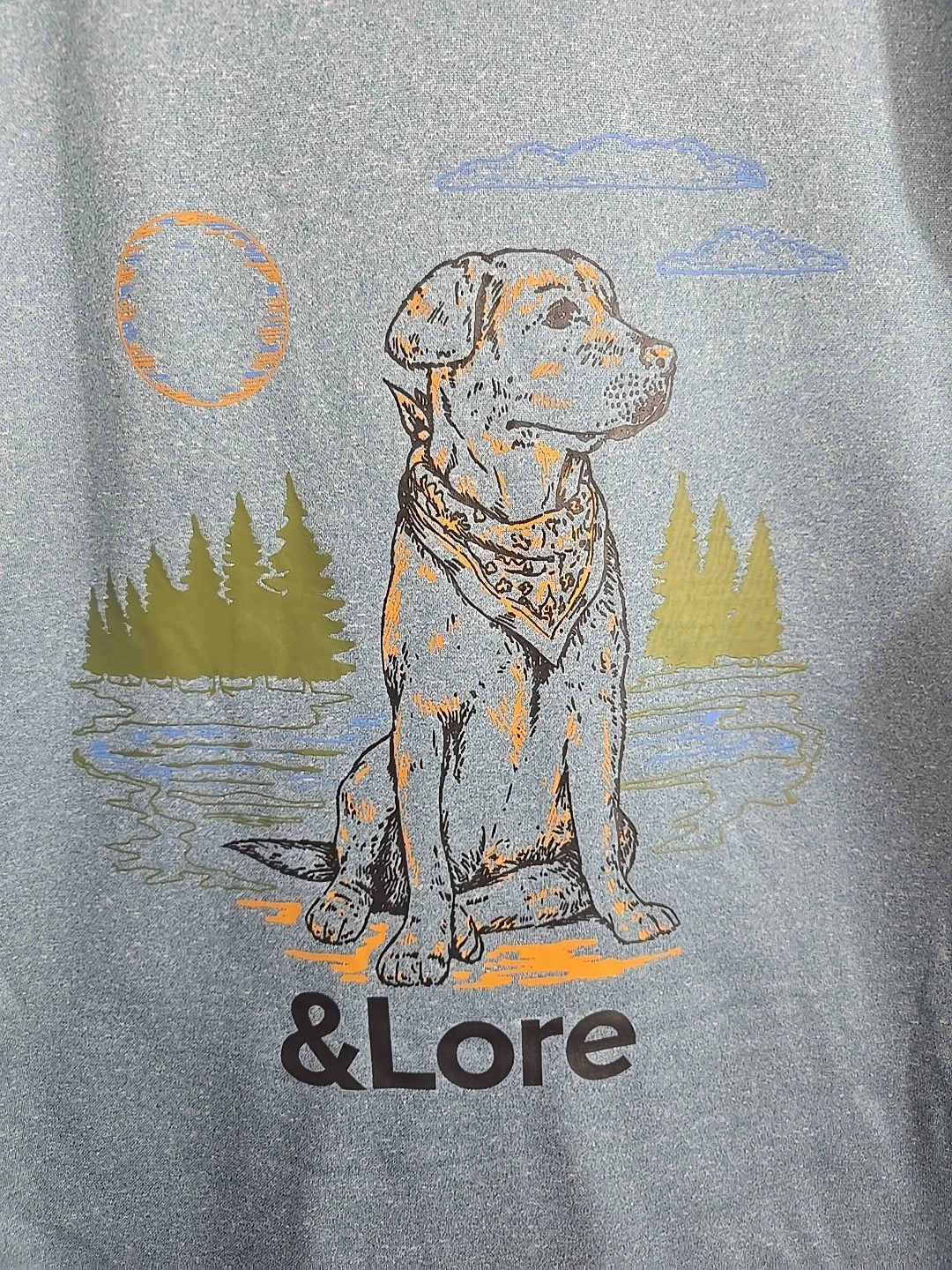 &Lore Hoodie Jacket w/Labrador Logo Size LARGE New without tags - product detail image 5