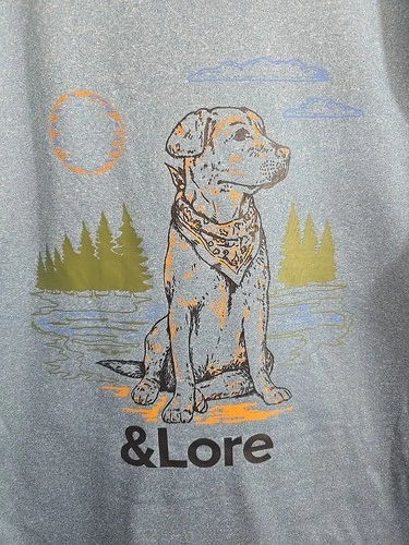 &Lore Hoodie Jacket w/Labrador Logo Size LARGE New without tags image 5