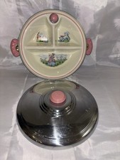Bartsch Vintage Baby Food Divided Warming Dish - Little Bo Peep