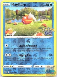 Magikarp 021/078 Pokémon GO Reverse Holo Common