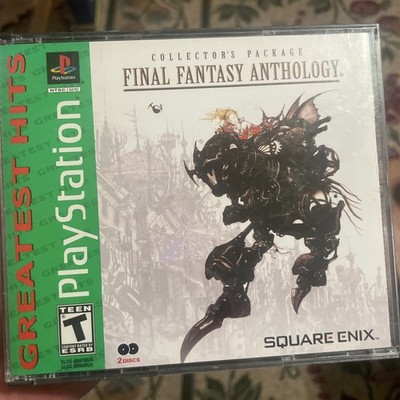 Final Fantasy Anthology Sony Playstation 1 PS1  With Manual Missing FF VI 