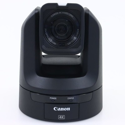 Canon CR-N100 4K UHD PTZ Remote 20x Optical Zoom NDI Black from Japan C0416