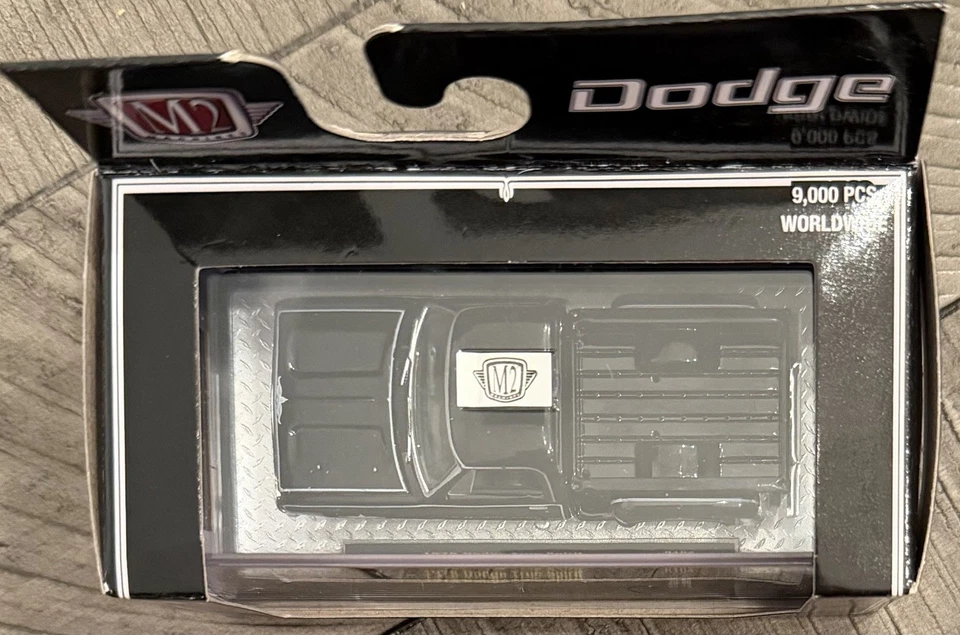 M2 Machines Cube 1978 Dodge True Spirit R104 25-86 Hobby Shop 9000 Pieces - Image 2 of 4