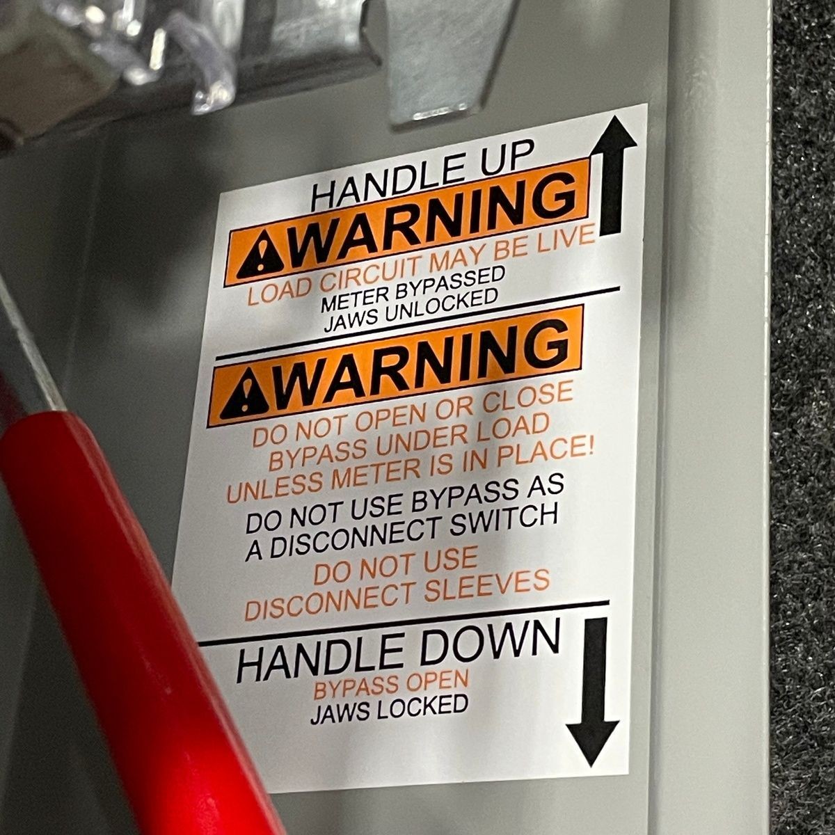 MILBANK U9701-RXL Ringless Meter Socket 200A 7 Terminal, Surface Mounting *