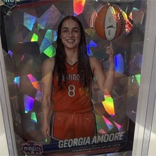 Panini 2025 Prizm WNBA Georgia Amoore Rookie Prizm Washington Mystics #140