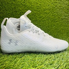 Under Armour Spotlight Lux MC 2.0 Mens Size 10 White Running Football Cleats