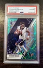 2021 Panini Phoenix Football Green Lazer Deshaun Watson #40 PSA 10