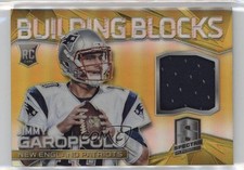 2014 Panini Spectra Building Blocks Jerseys Gold Prizm /25 Jimmy Garoppolo 1dm4