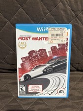 Need for Speed: Most Wanted U (Nintendo Wii U, 2013) COMPLETE SHIPS FREE