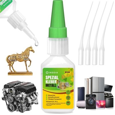 Metallkleber Extra Stark  30g Schnelltrocknend transparent kleben