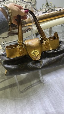 Louis Vuitton Handtasche Boete MM Monogram Doppelgriff. laufrad