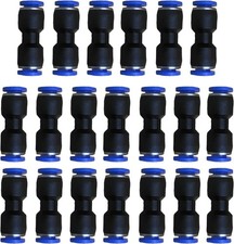 1/4 OD Pneumatic quick Connector Push to Connect fittings Straight Union/Coupler