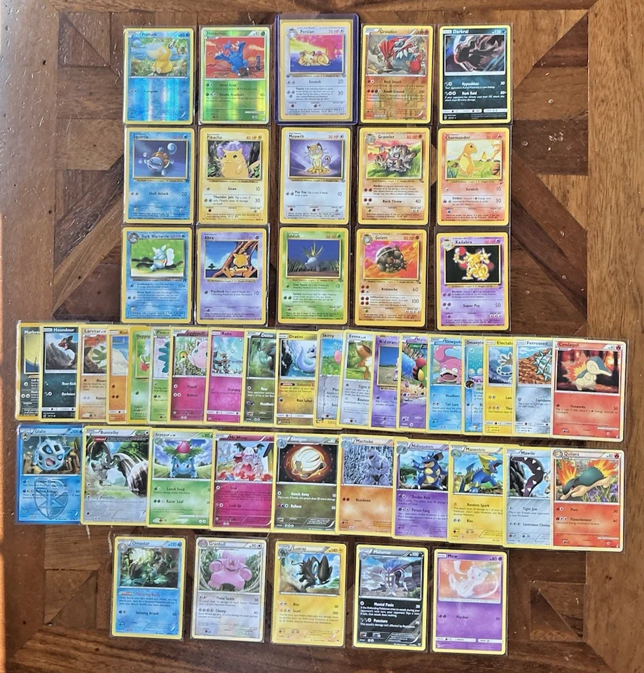 Lote 51 cartas vintage Pokémon WOTC - 1ª edição, holográfico, reverso, raras 1999–2019 quase perfeito/perfeito - Imagem 3 de 4