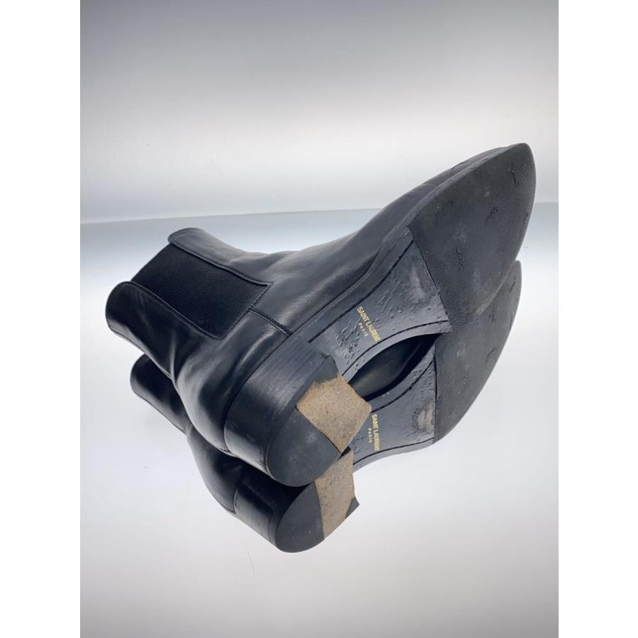 Stivali Saint Laurent Side Gore Chelsea in pelle nera taglia 42 da uomo autentici