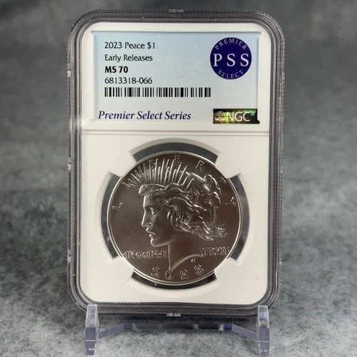 2023 Peace Silver Dollar - NGC MS70 Early Releases PSS Premier Select Series