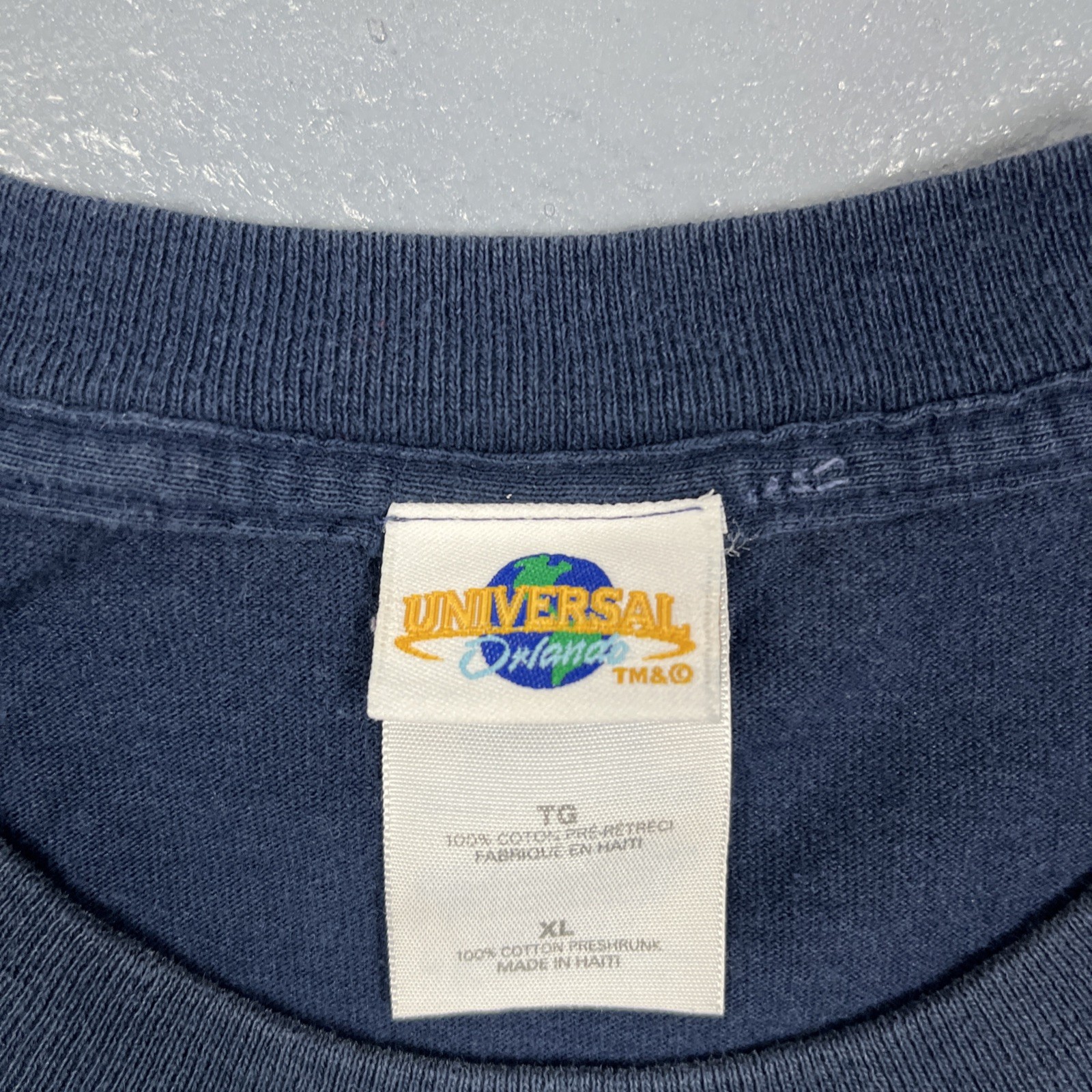 Universal Studios Surfing Beach Theme Tshirt Blue… - image 4