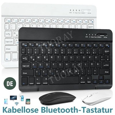 Für Teclast T50 T45 T40 M50 M40 Pro 11 10.4 10.1 QWERTZ Bluetooth Tastatur Maus