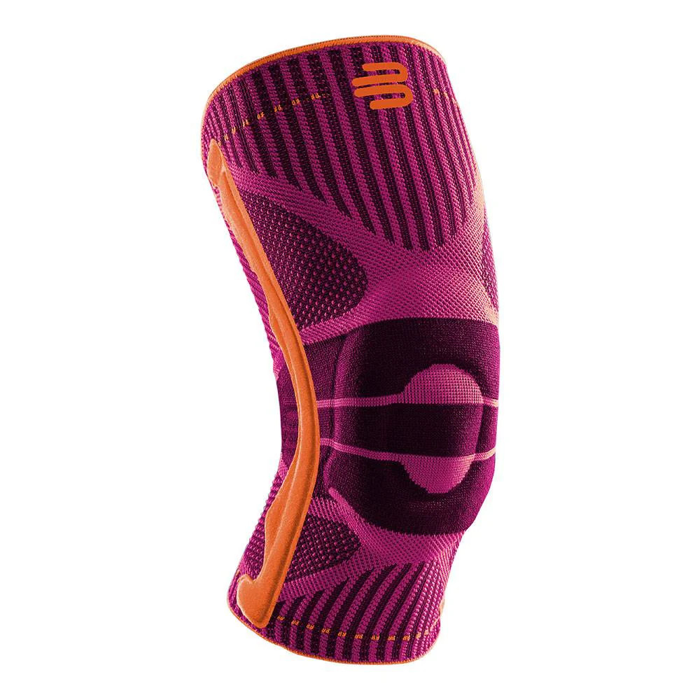 Bauerfeind Sports Knee Support Kniebandage Training Unisex berry