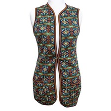 Vintage 60s/70s MOD Vest, Deadstock/NWT Modern Size 10/12 by Aileen