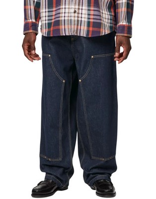 み*り様 Carhartt WIP NASH DOUBLE KNEE L CARHARTT WIP Nash Double Knee Pant I032106 Blue Rinsed L | eBay
