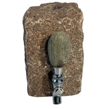 Funky Rock Designs Stone Drink Dispenser Handmade USA Unique Barware