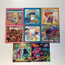 Trolls Norfin Dreamwork Kindergarten 1st 2nd Grade Story Picture 8 Book Lot