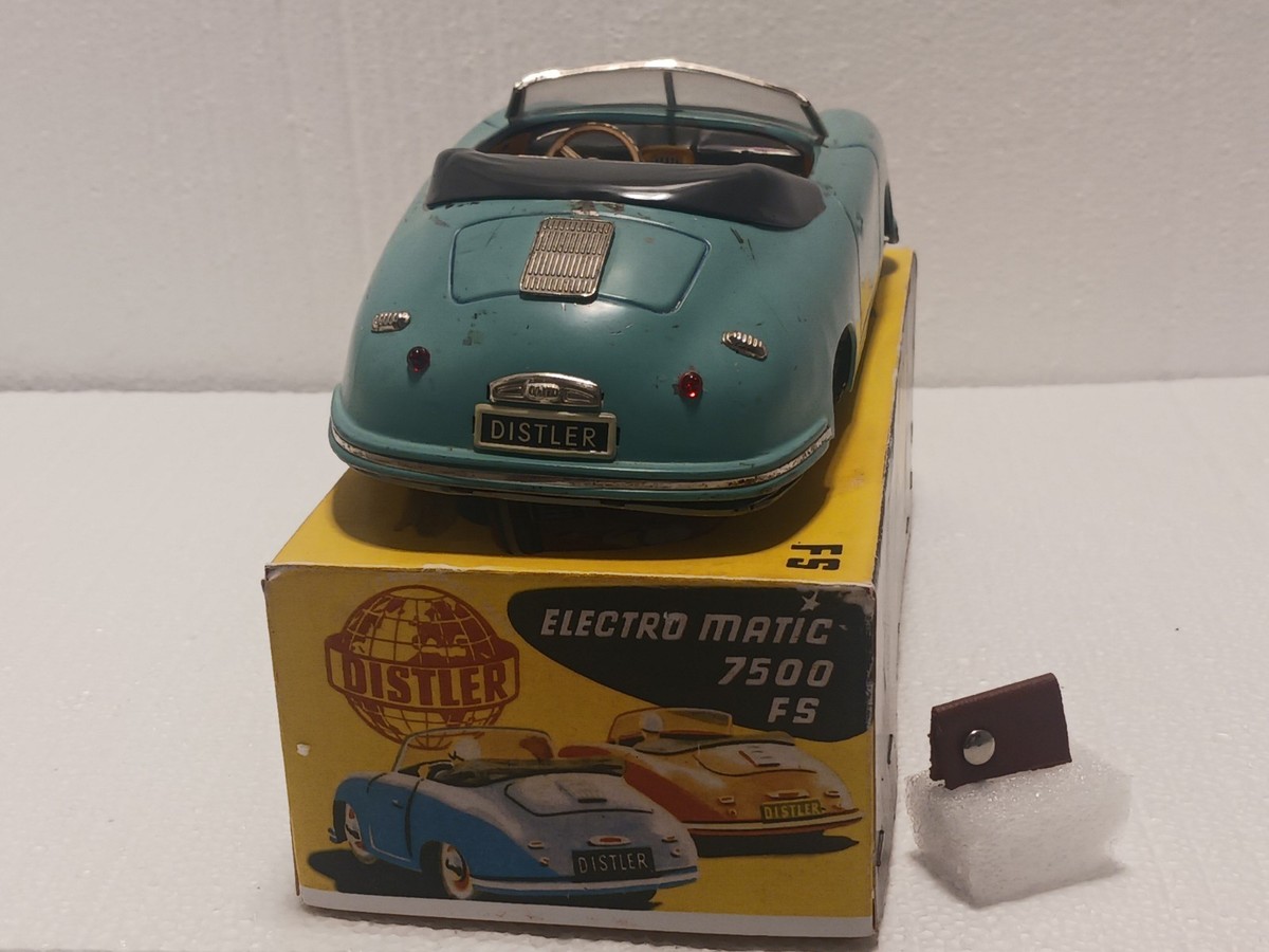 ミニカー Schuco DISTLER PORSCHE ELECTROMATIC 7500 Vintage authentic Distler Electromatic 7500 Porsche 356 Tin