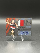 2015-16 Panini Absolute - Pat Connaughton Rookie (RC) 3 Color Patch Auto /25