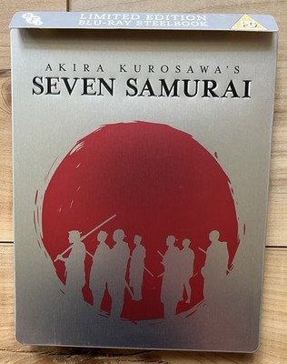 READ Seven Samurai Limited Edition Steelbook (Blu-ray Disc, Region B, 1954)