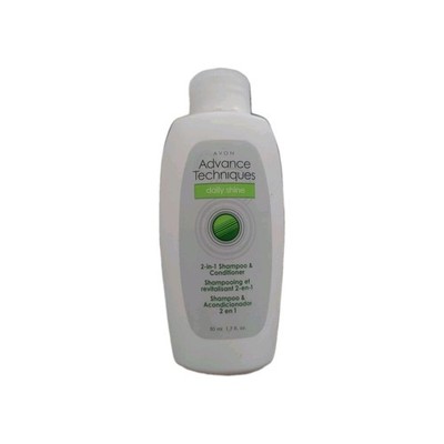 2 in 1 Shampoo & Conditioner 1.7 OZ Advance Techniques Daily Shine Travel Sealed