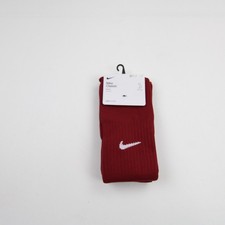 Nike Socks Unisex Dark Red New with Tags M