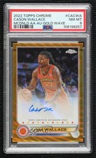 2022 Topps Chrome McDonald's All American 15/50 Cason Wallace PSA 8 Auto 1m6p